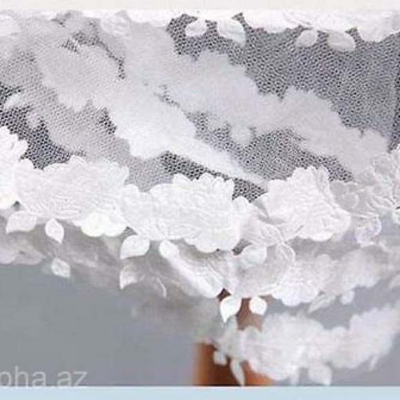 💕New Wedding Eloquent & Ivory Bridal Elbow Veil - Picture 4 of 5